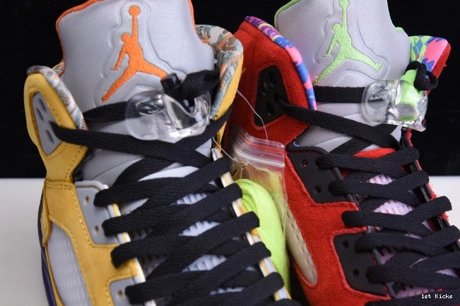 1st Kicks Shoes CZ5725-700 The Retro What Jordan 5 0701